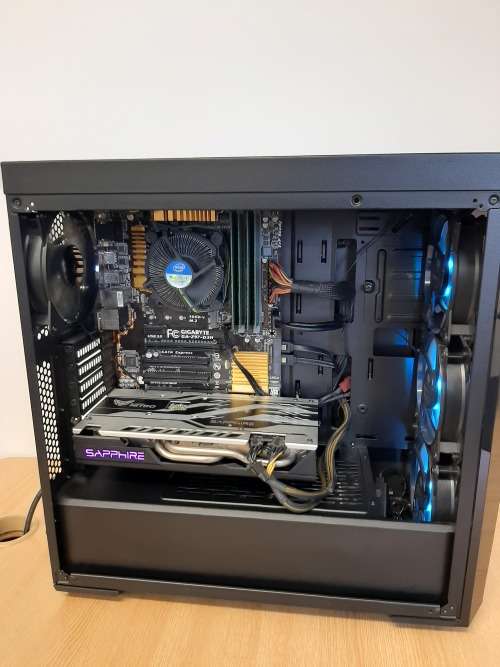 GAMING PC - INTEL I7 4770K / 16GB RAM / EVGA 1060 3G / 256GB SSD / HHD 1000GB /  WIN 10 PRO